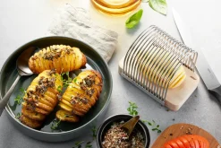 Aardappelsnijder Gefu Hassel Zilver