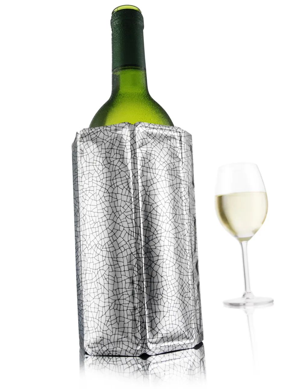 Active Cooler Wine Vacu Vin Zilver
