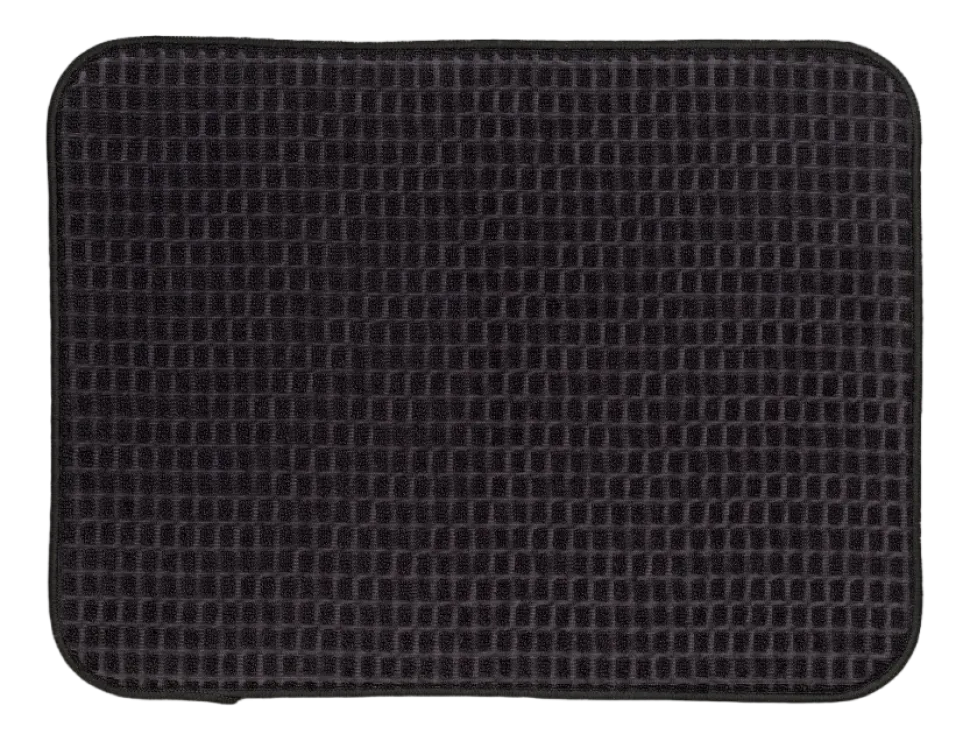 Afdruipmat Kela Rapida Zwart 50 x 38 cm
