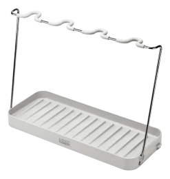 Afdruiprek Joseph Joseph DrySmart Wine Glass Drying Rack Light Stone
