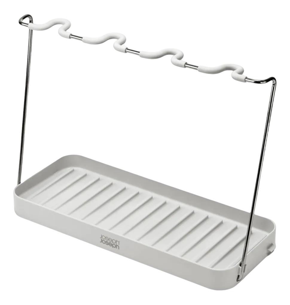 Afdruiprek Joseph Joseph DrySmart Wine Glass Drying Rack Light Stone
