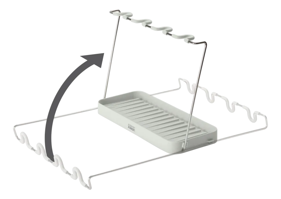 Afdruiprek Joseph Joseph DrySmart Wine Glass Drying Rack Light Stone