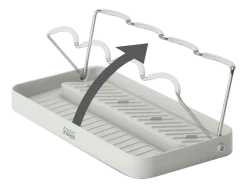Afdruiprek Joseph Joseph DrySmart Bottle Drying Rack Light Stone