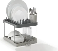 Afdruiprek Joseph Joseph Duo 2-Tier Dish Rack Grijs
