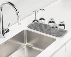 Afdruiprek Joseph Joseph Duo Foldable Draining Mat Grijs