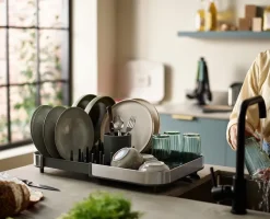 Joseph Joseph Afdruiprek Duo Steel Expanding Dishrack Grijs Online