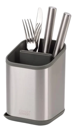 Joseph Joseph Afdruiprek Duo Steel Cutlery Drainer Zilver Clearance