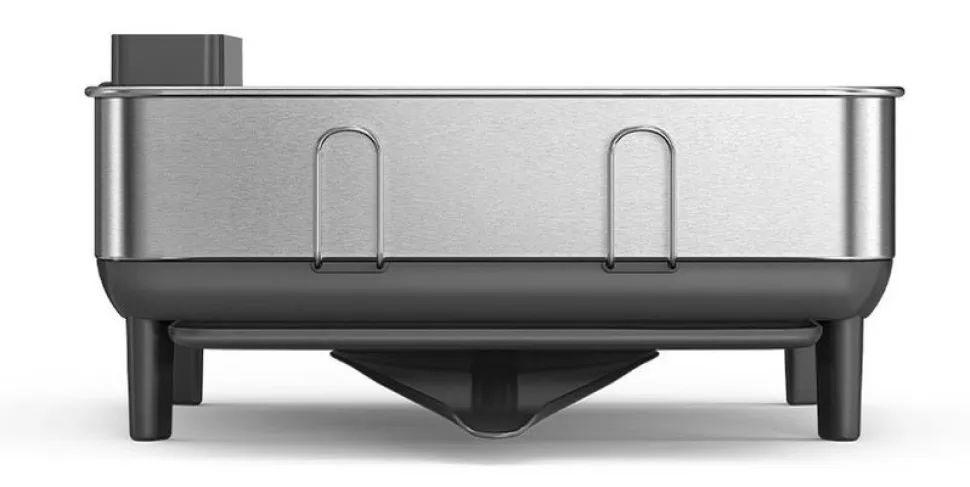 Afdruiprek simplehuman Compact Met Stalen Frame Zilver