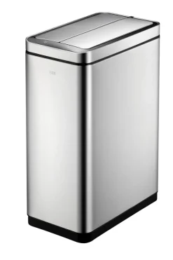 Afvalbak EKO Deluxe Phantom Sensor 45L Zilver