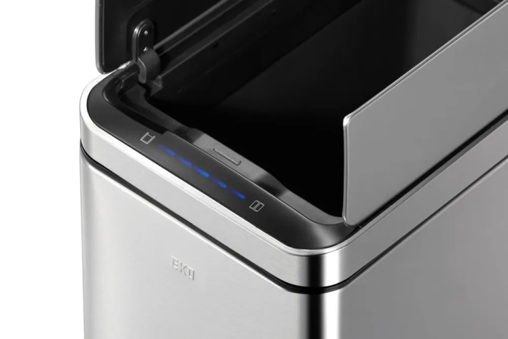 EKO Afvalbak Deluxe Phantom Sensor 30L Zilver Sale