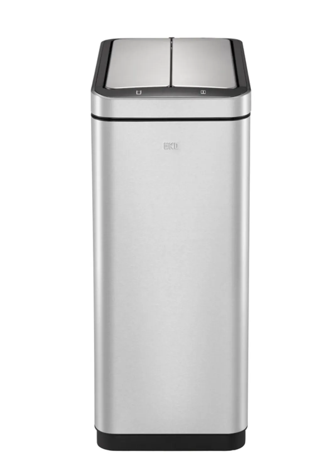 EKO Afvalbak Deluxe Recycle Phantom Sensor 20L + 20L Zilver Best