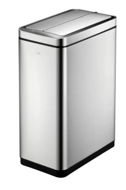 EKO Afvalbak Deluxe Recycle Phantom Sensor 20L + 20L Zilver Best