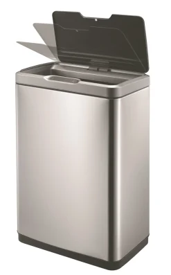 EKO Afvalbak Mirage Sensor 45L Mat RVS Best