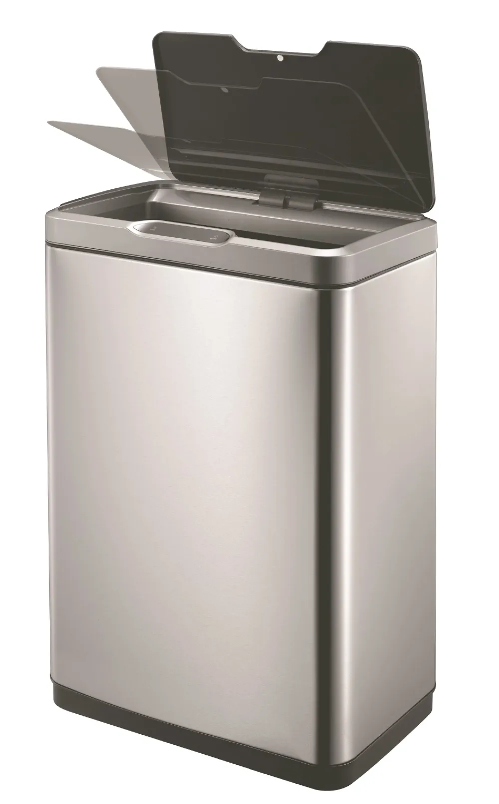 EKO Afvalbak Mirage Sensor 45L Mat RVS Best