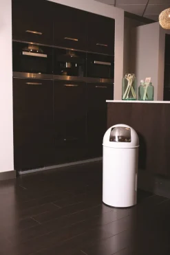 Afvalbak EKO Pushcan Wit 40L