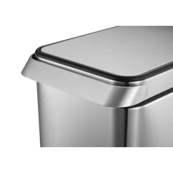 EKO Afvalbak Touch Bar 30L Mat RVS Hot