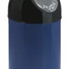 Huismerk Afvalbak Met Pushdeksel Blauw 30L Discount