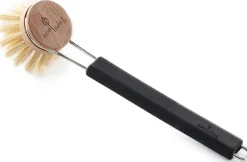Eco Living Afwasborstel Met Vervangbare Kop Zwart Outlet