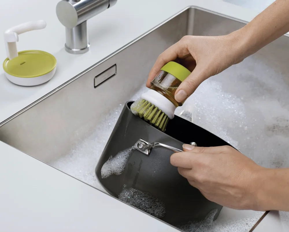 Joseph Joseph Afwasborstel Palm Scrub Grijs Outlet