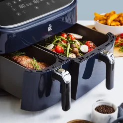 BK Airfryer Supreme Airfryer Dubbel XXXL 9L 3 + 6 L Clearance