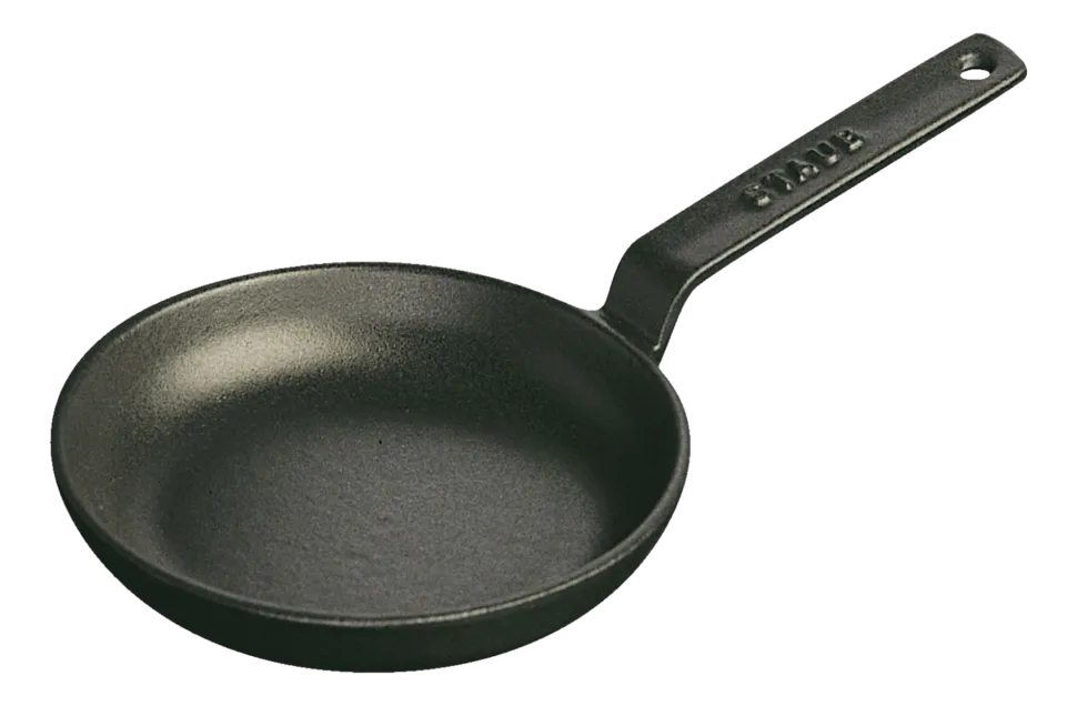 Bakpan Staub Mini Zwart 12 cm