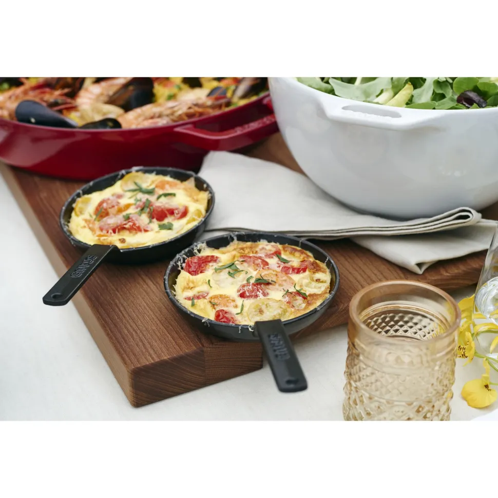 Bakpan Staub Mini Zwart 12 cm