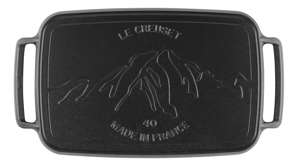 Bakplaat Le Creuset BBQ Outdoor Mat Zwart 40 cm