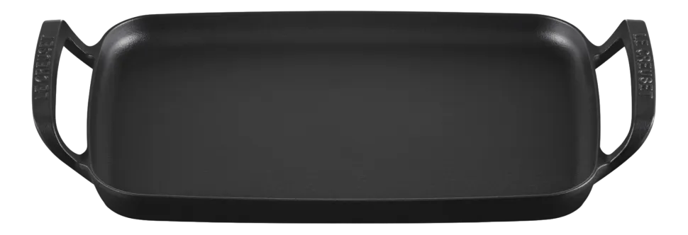 Bakplaat Le Creuset BBQ Outdoor Mat Zwart 40 cm