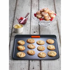 Bakplaat Le Creuset Koekjes Dubbelwandig Zwart 38 x 36 cm 2024