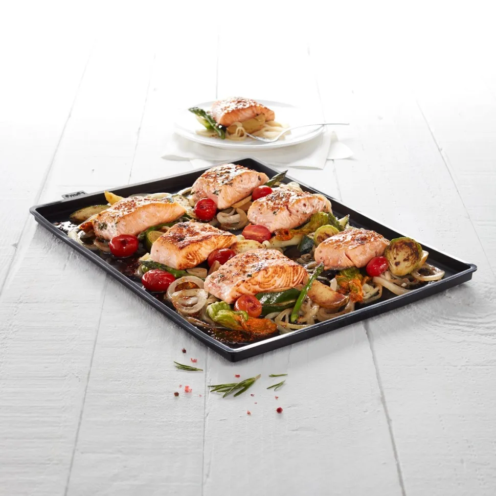 Bakplaat Lékué Bakplaat 40 x 30 cm Siliconen Black