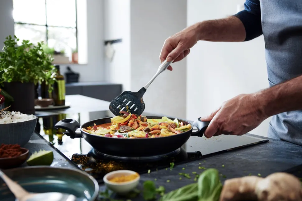 Bakspaan Fissler Essential With Silicone Zilver