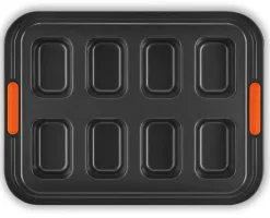 Bakvorm Le Creuset 8 Brownies Zwart