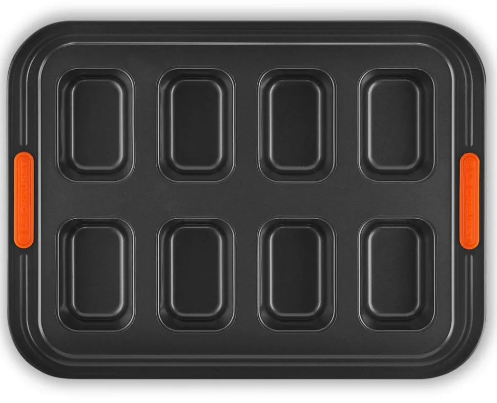 Bakvorm Le Creuset 8 Brownies Zwart