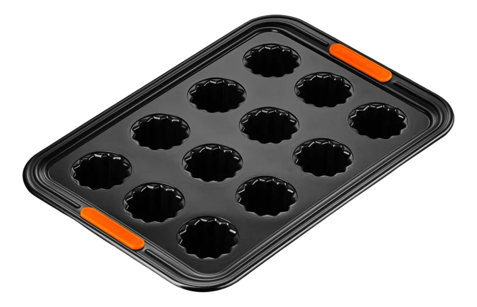 Bakvorm Le Creuset 12 Canneles Zwart 39 x 27 cm 2024
