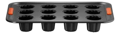 Bakvorm Le Creuset 12 Canneles Zwart 39 x 27 cm 2024