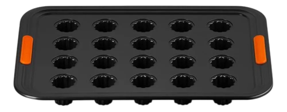 Le Creuset Bakvorm 20 Mini Canneles Zwart 39 x 27 cm 2024 Clearance