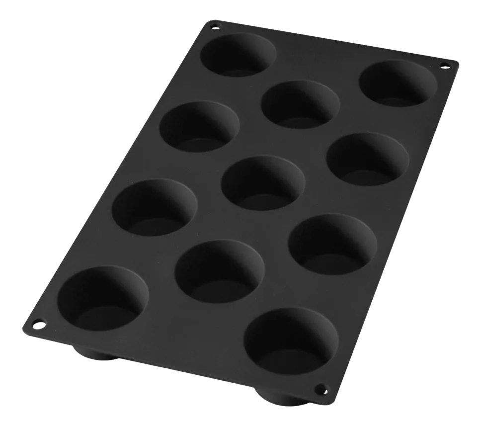 Bakvorm Lékué 11 Mini Muffins Siliconen Black