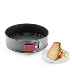 Bakvorm Lékué Springvorm Rond D 24 cm Antiaanbak Grey