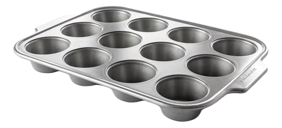 Bakvorm Voor Ronde Cakejes KitchenAid Aluminized Steel Bakeware Grijs