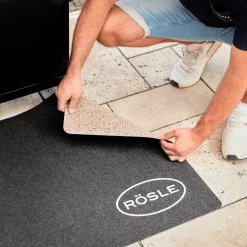 Rosle Barbecue accessoire Rösle BBQ Grillmat Zwart