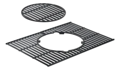 Barbecue Grillrooster Rösle voor VARIO+ Videro G3 Zwart 61 x 45 cm