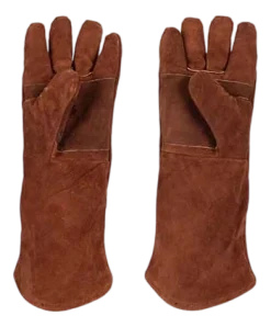 Barbecue Handschoenen White Fire Leder