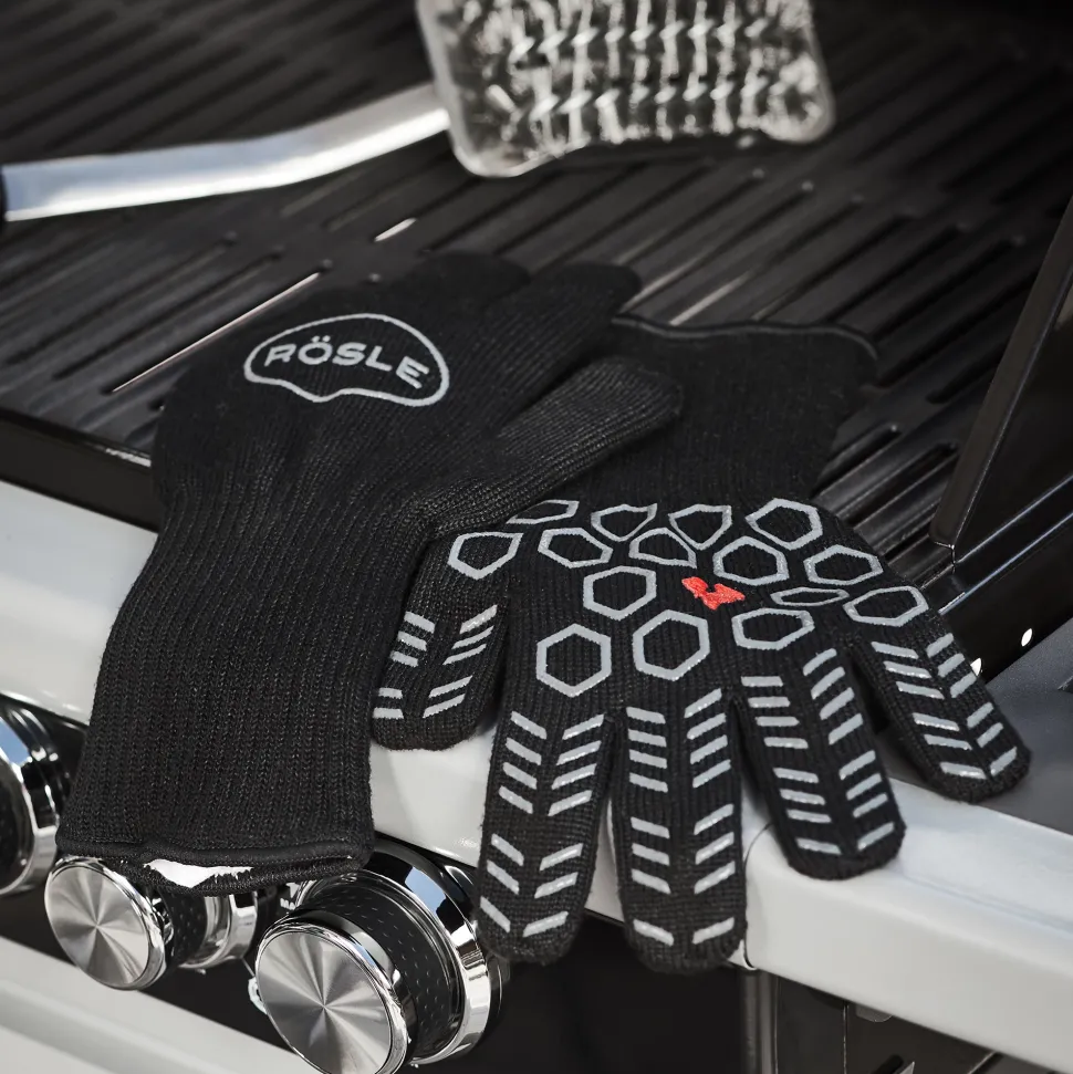 Barbecue Handschoen Rosle Premium Zwart (2-Delig)