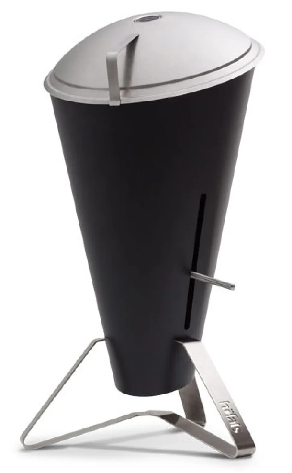 Barbecue Hofats Cone Zwart Zilver