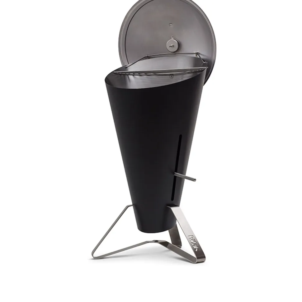 Barbecue Hofats Cone Zwart Zilver