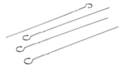 Barbecuespies HAY Outdoor Market BBQ Skewer Stainless Steel (Set van 4)