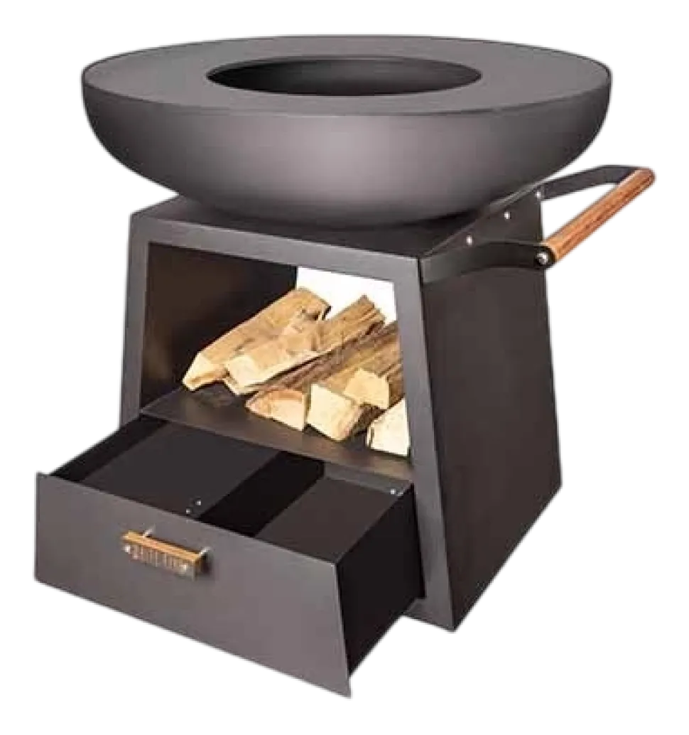 Barbecue White Fire Nomad Black