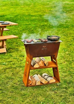 Barbecue White Fire Urban Roest