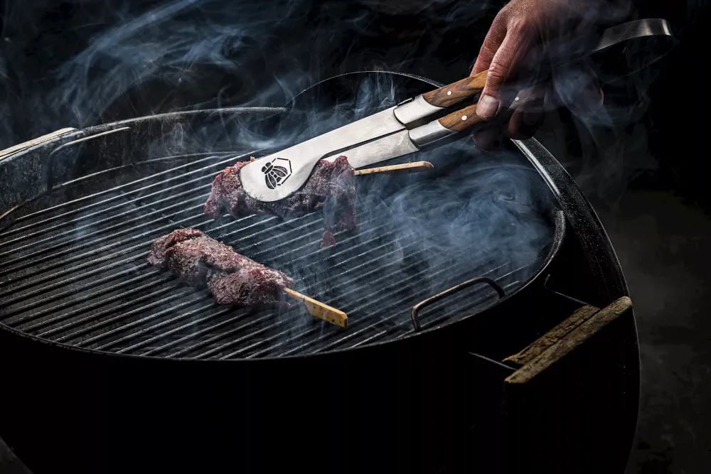 Laguiole Style de Vie BBQ Set Luxury Line Olijfhout (2-delig) Best