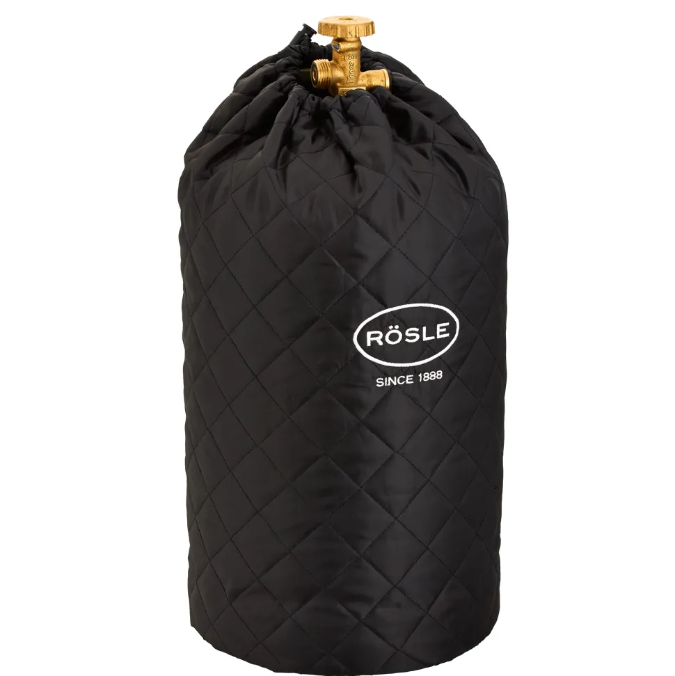 Beschermhoes Rosle Gasfles 11 kg Zwart